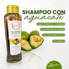 RUUFE Avocado Shampoo 15.2 shampoo de aguacate anyeluz Omegas 3, 6 and 9, contains biotin and has no salt Ideal to give super nutrition, strength and hydration to your hair Shampoo anyeluz
