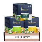 Té de hierbas (30 bolsitas de té) té de hierbas bitaco Té de hierbas verde premium Matcha Lulo verde y Manzanilla Dorada Menta Aromaticas Colombianas food