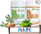 Divi her Dietary and Maca Life (paquete de 2) Divi her 60 Suplemento y Maca Life 60 por Life huni food