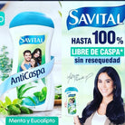 Savital Anti dandruff shampoo (2 pack) savital shampoo anticaspa it contains eucalyptus mint and sabila shampoo anticaspa shampoo savital Colombiano shampoo savital peruano