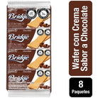 Bridge Wafer Colombina Chocolate Chocolate wafer Cookies Colombian snacks Colombian food dulce colombiano mecato colombiano Galleta Bridge Wafer Chocolate