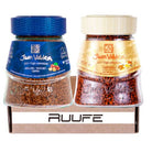 Juan Valdez Hazelnut and Vanilla Cinnamon Flavor Instant Coffee 2 pack (95gr/3.3 Oz) Café Juan Valdez Soluble Liofilizado de Avellana y vainilla canela