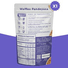 Alcaguete waffles Pandeyuca Cassava bread Cheese waffle Gluten Free & no added sugar Works with Waffle Maker - Fast and Fresh Breakfast Foods