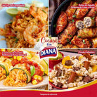 Coconut rice (3 Pack 500gr ea) Arroz de Coco Diana coconut rice flavored rice no artificial flavors or colors colombian food