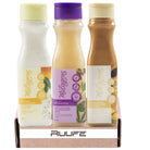 Shampoo Milagros y Tratamiento (3 pack) Shampoo milagros y Tratamiento ideal para cabellos crespos y risos Shampoo Ultranutritivo y Tratamiento a base de frutas