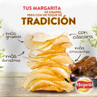 Papas Margarita (12 pack) Extra Crunchy Potato Chips wings BBQ & Natural Salty Flavor Papitas Margarita extra crocantes de Alitas BBQ y naturales saladas mecato Colombiano Colombian Snacks Colombians chips