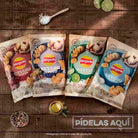 Papas Margarita (12 pack) Extra Crunchy Potato Chips wings BBQ & Natural Salty Flavor Papitas Margarita extra crocantes de Alitas BBQ y naturales saladas mecato Colombiano Colombian Snacks Colombians chips