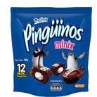 Marinela Pinguino (24 Pinguinos count - 2 pack) Pinguino Marinela Chocolate cupcake filled with delicious cream Mexican snack mexican candy mexican pinata food