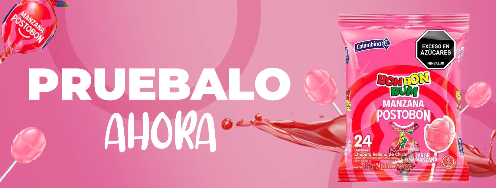 ¡Llega el nuevo Bon Bon Bum Manzana Postobón!