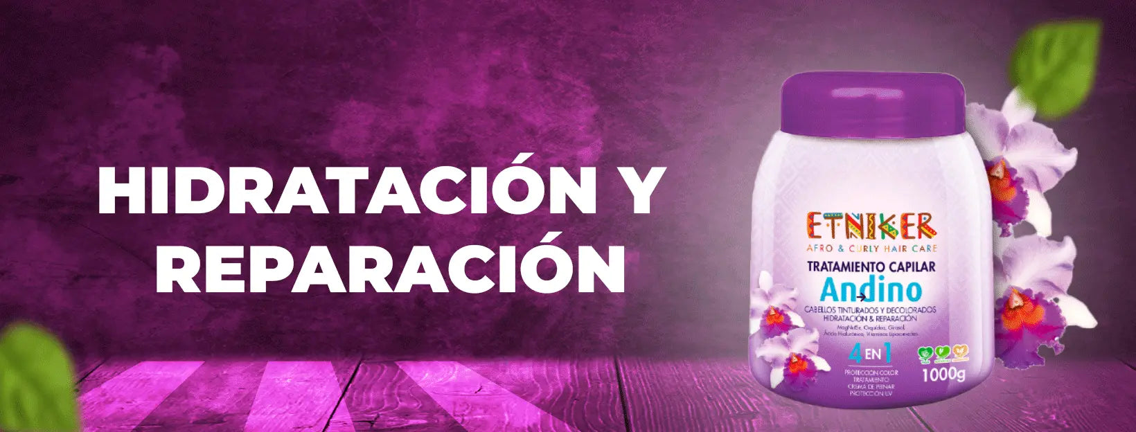 Tratamiento Capilar ANDINO MI TIERRA 4 EN 1 de ETNIKER: Porque el pelo crespo también manda