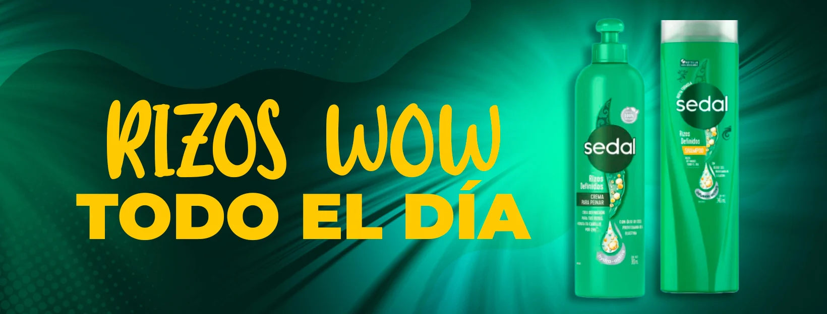 Sedal Rizos Definidos: ¡hidrata, define y controla tu melena rizada todo el día!