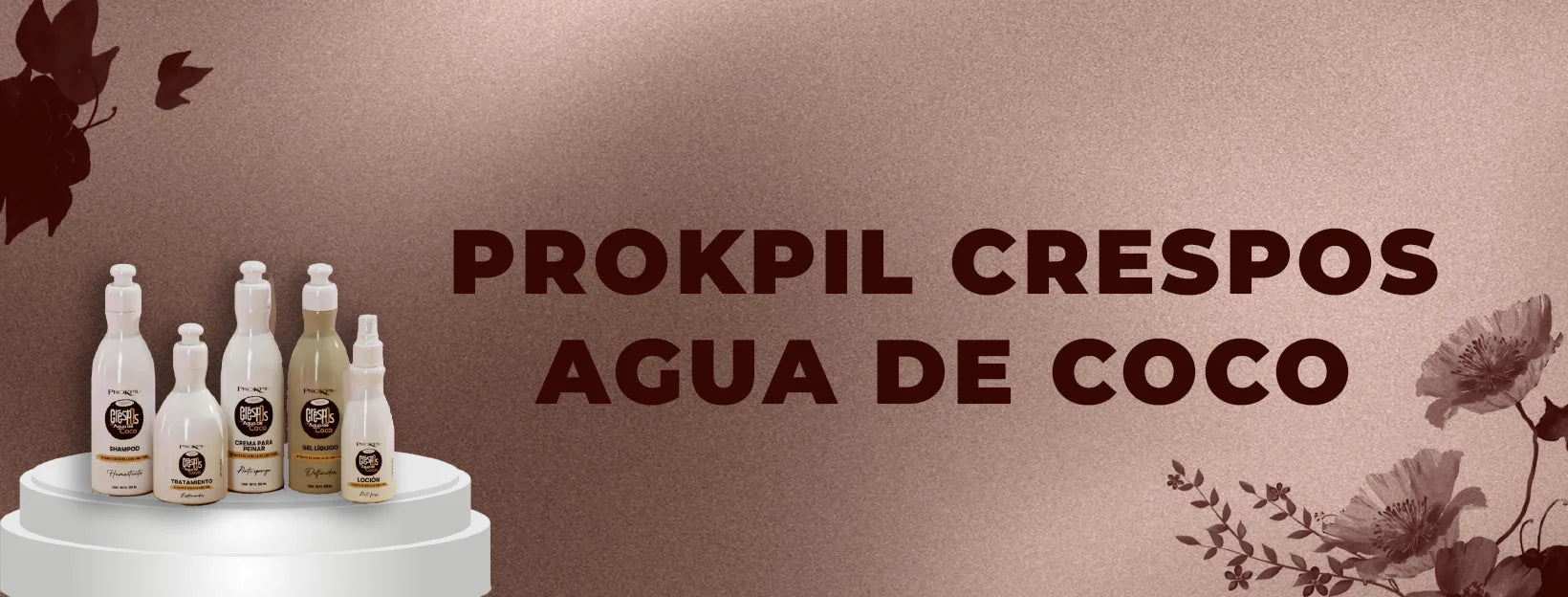 Kit PROKPIL Crespos Agua de Coco: Hidratación y definición para tus rizos