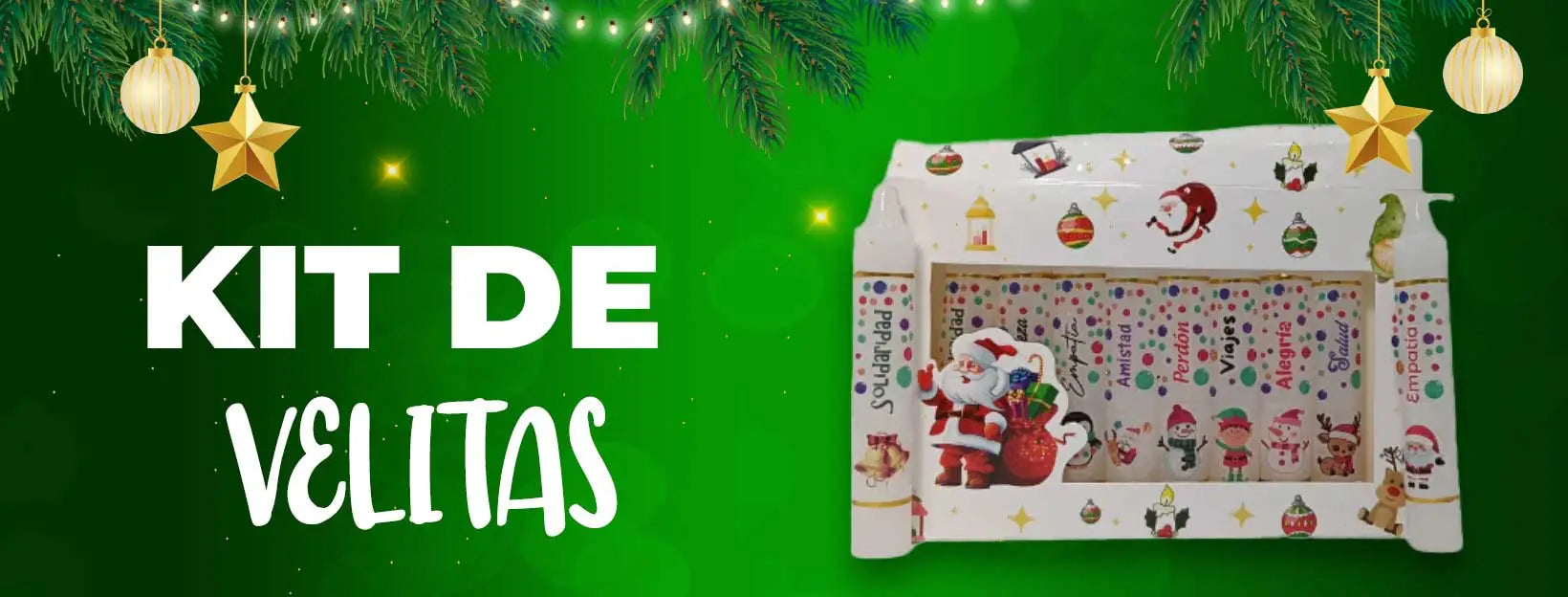 Kit de Velitas: enciende tus deseos y celebra la magia del 7 y 8 de diciembre 🕯️✨