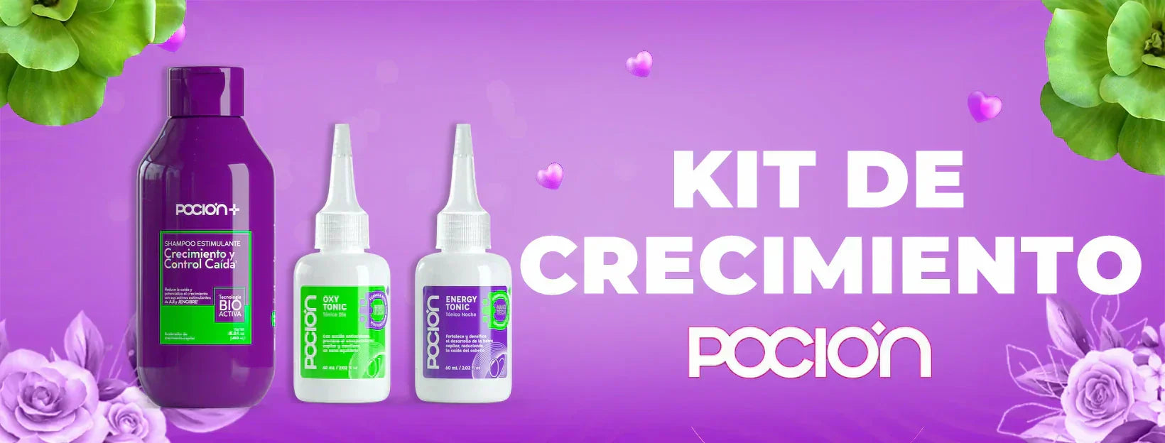 Kit de Crecimiento Capilar de La Poción: Tu Solución para Combatir la Caída y Estimular el Crecimiento del Cabello