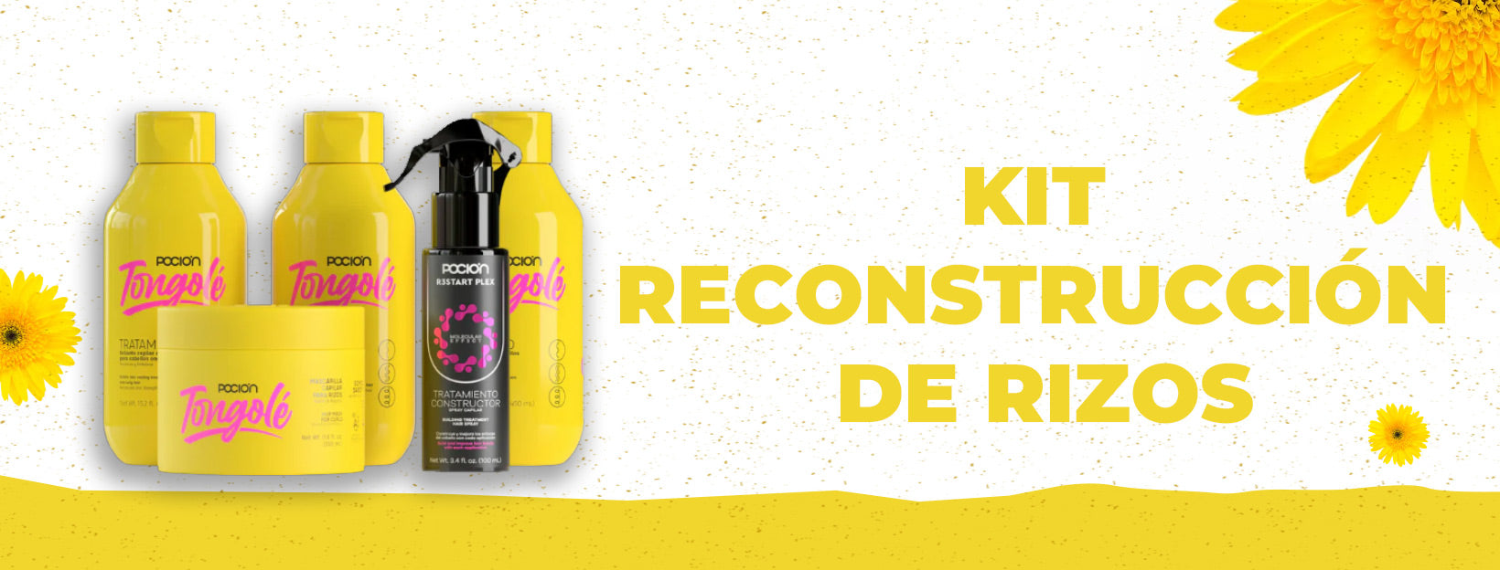 Kit Reconstrucción de Rizos: cuando tu cabello pide auxilio esta es la solución