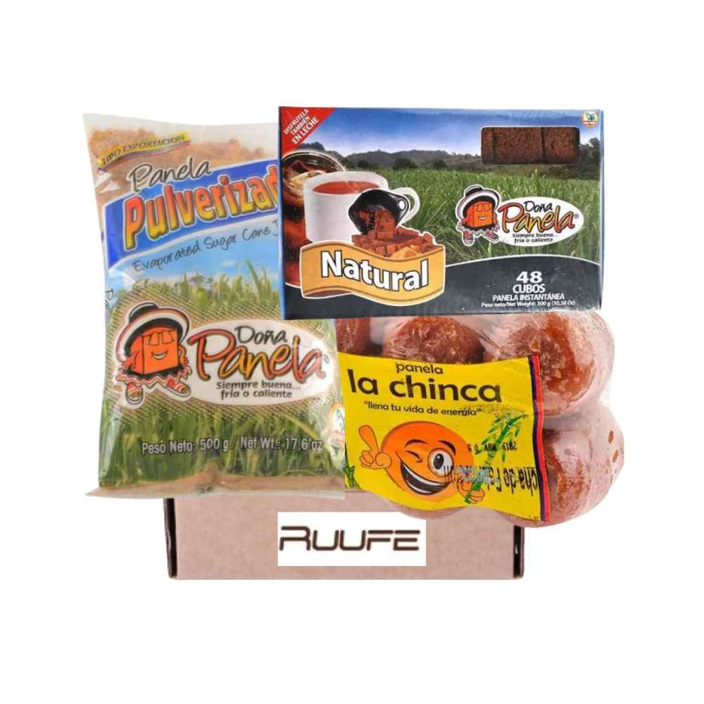 Panela colombiana y otros dulces típicos