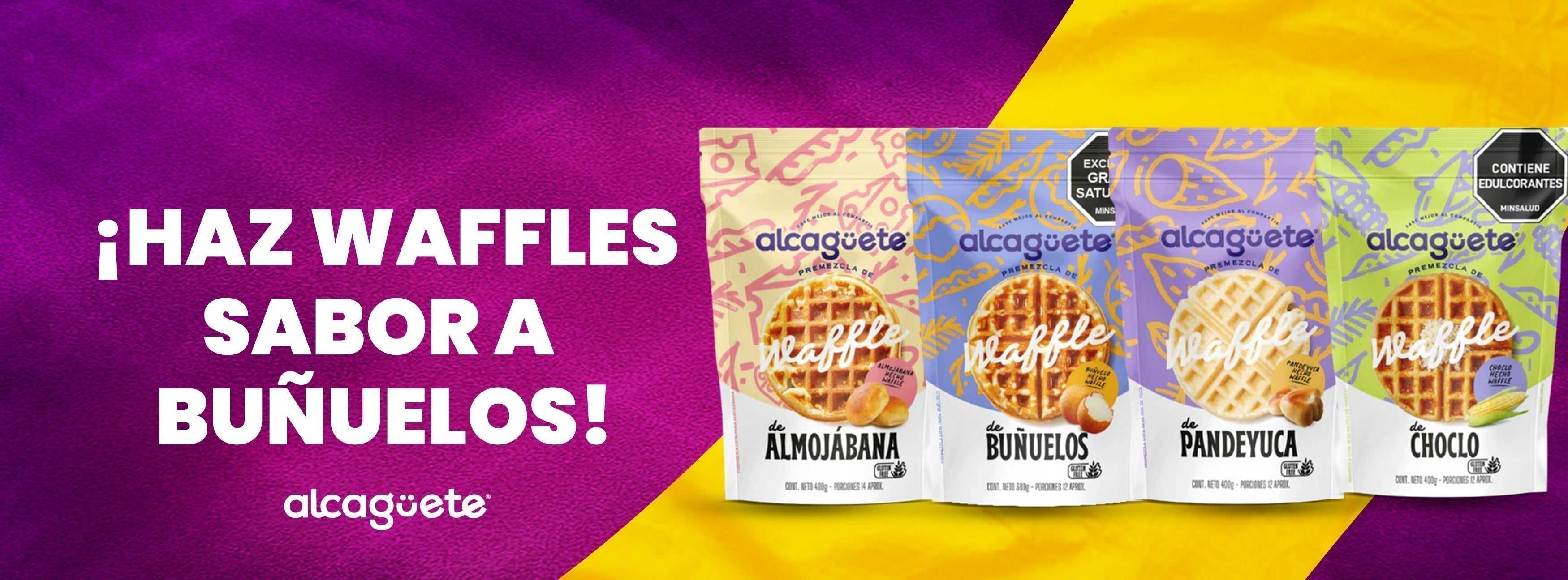 Disfruta de los Mejores Waffles con las Premezclas de Alcaguete: ¡Sabor Colombiano al Alcance de Todos!