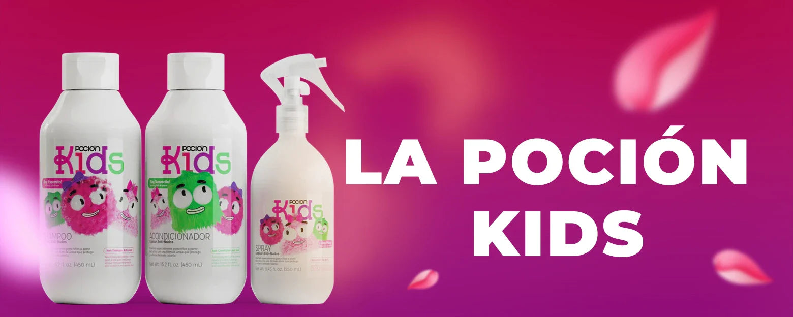 Kit Sin Enredos de La Pocion: Cuida el Cabello de Tus Niños con Diversión y Eficacia