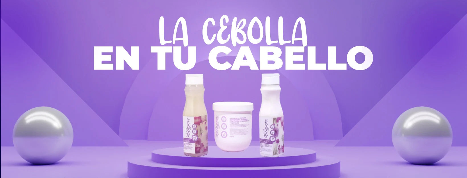 ¡Llega la nueva línea de Cebolla Milagros! Poder reparador, crecimiento visible y brillo real