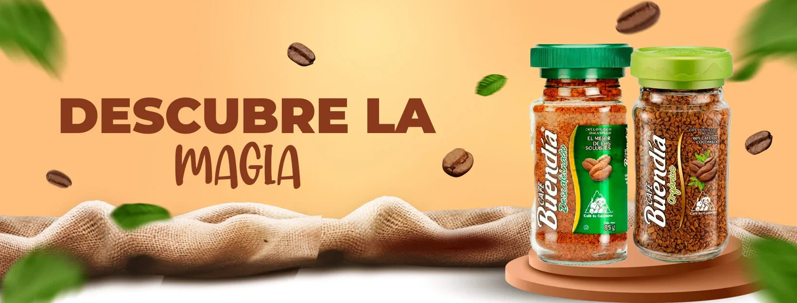 Café Buendía: Orgánico, Instantáneo y 100% Colombiano