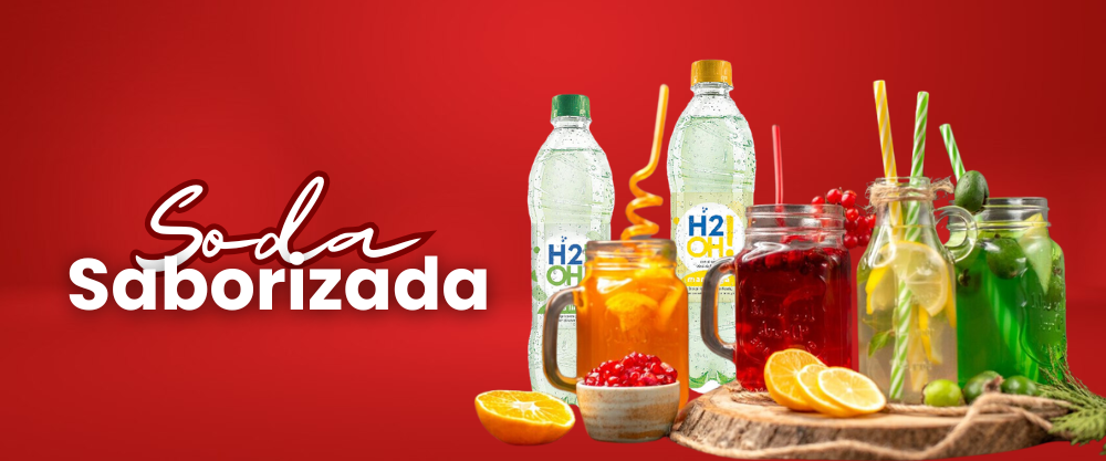 Receta de Soda Saborizada con H2O