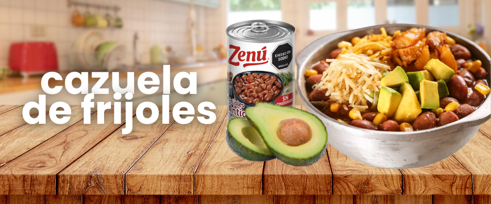 Receta Fácil: Cazuela de Frijoles Antioqueños enlatados Sabor casero con el toque de Ruufe