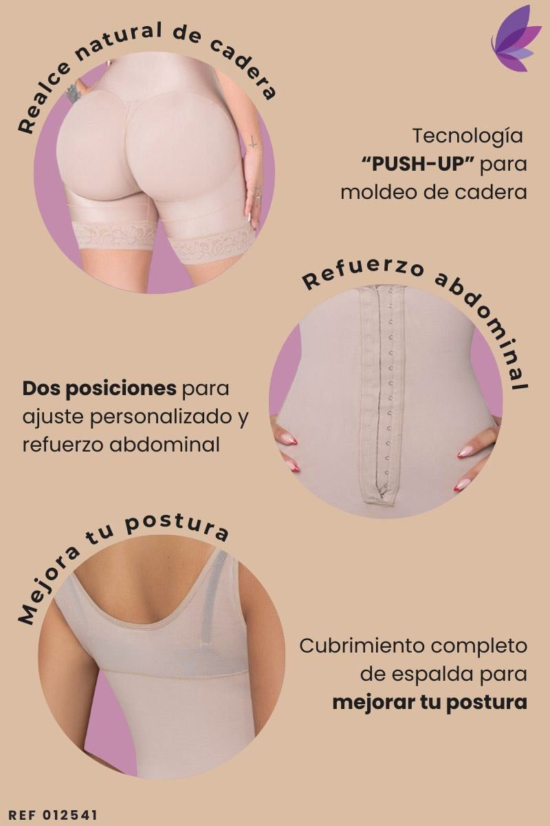 FAJITEX Faja corta con refuerzo abdominal Ref. 012541