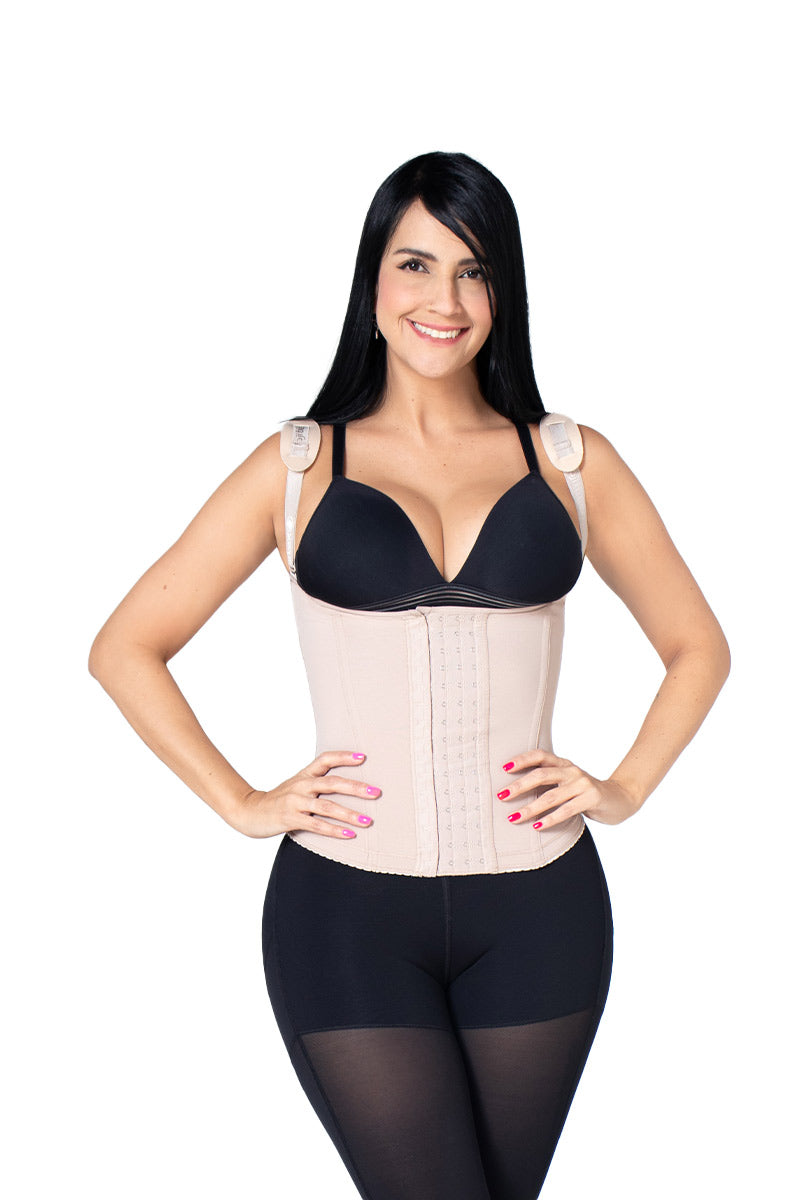 FAJITEX Cinturilla 4 broches con varillas tipo cargadera con espalda alta Ref. 022230