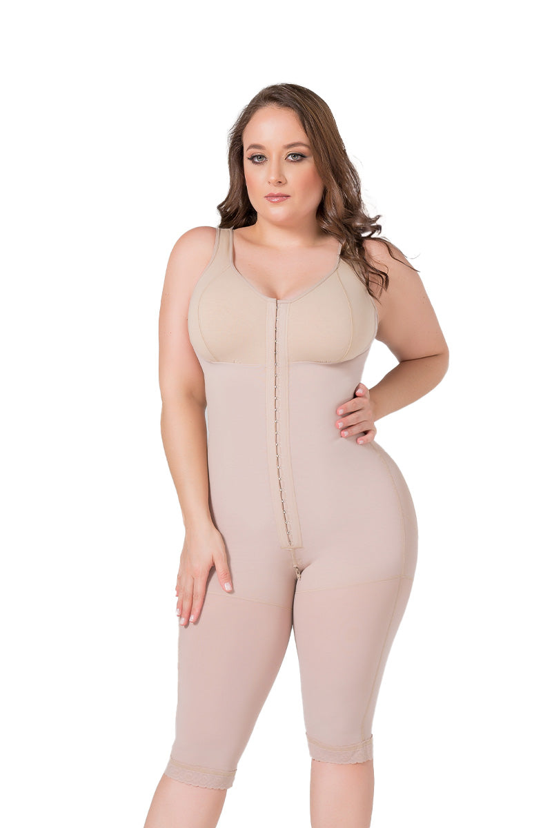FAJITEX faja colombiana | Faja larga sisa con brasier Ref. 023751