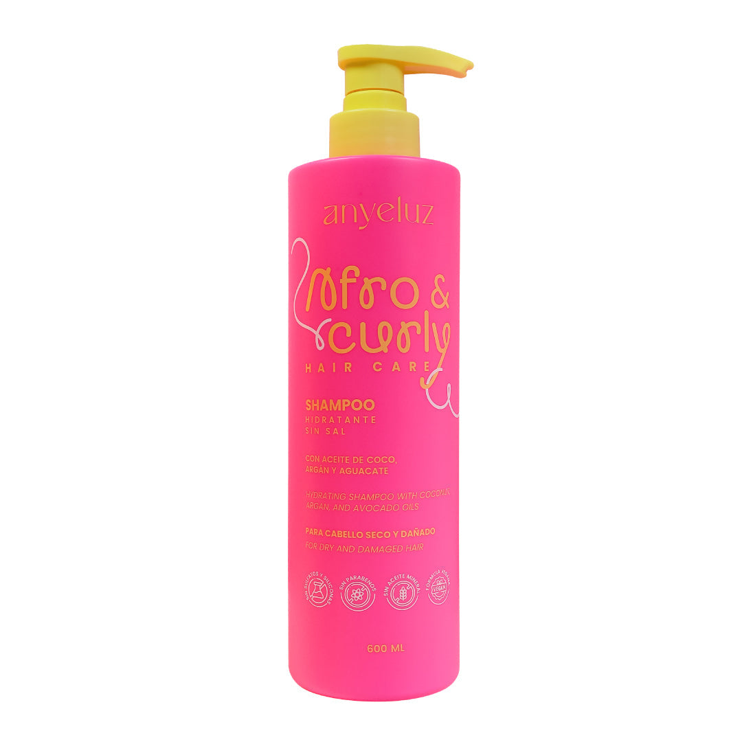 ANYELUZ SHAMPOO HIDRATANTE AFRO & CURLY 600ML