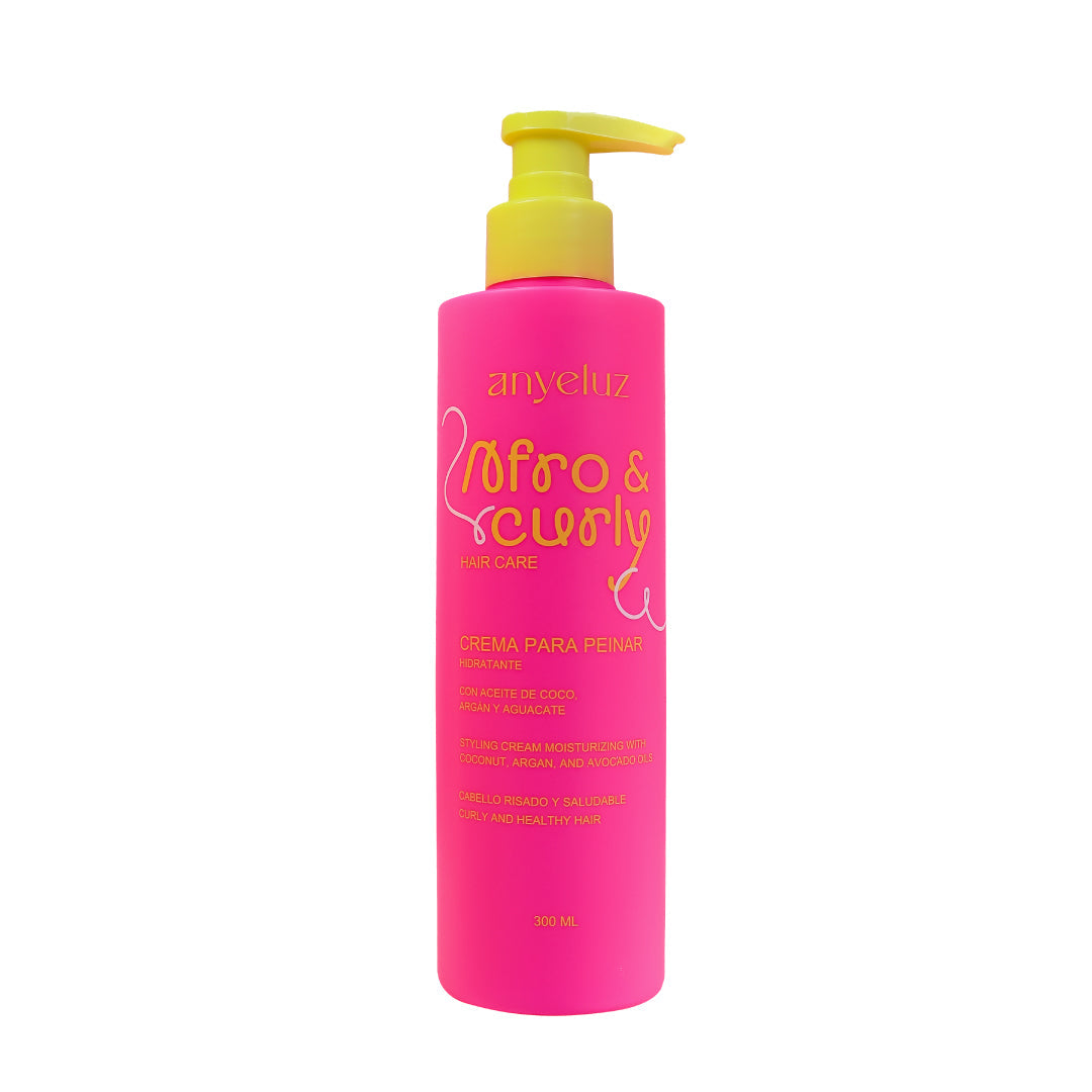 ANYELUZ CREMA PARA PEINAR HIDRATANTE AFRO & CURLY 300ML