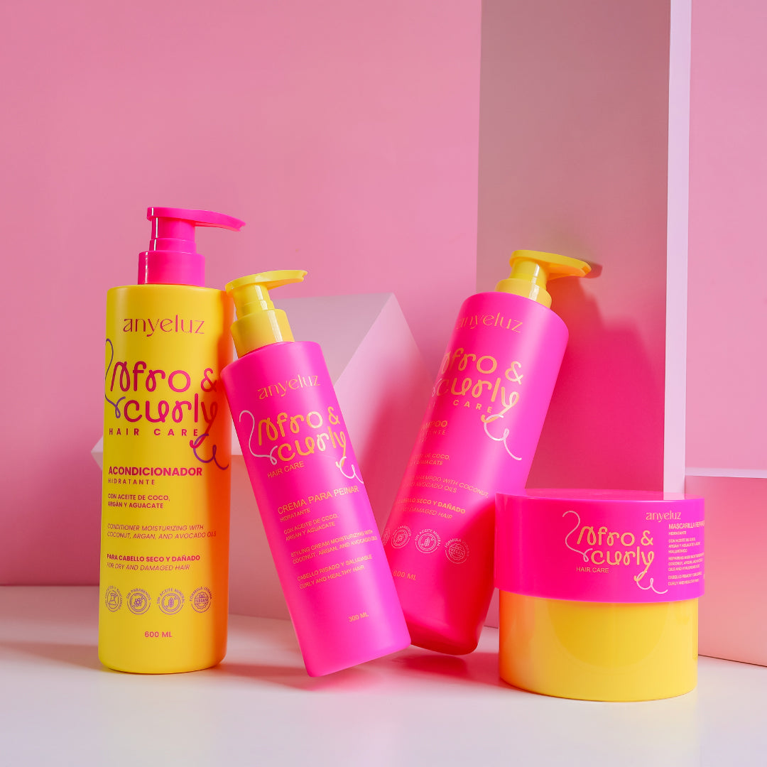 ANYELUZ CREMA PARA PEINAR HIDRATANTE AFRO & CURLY 300ML