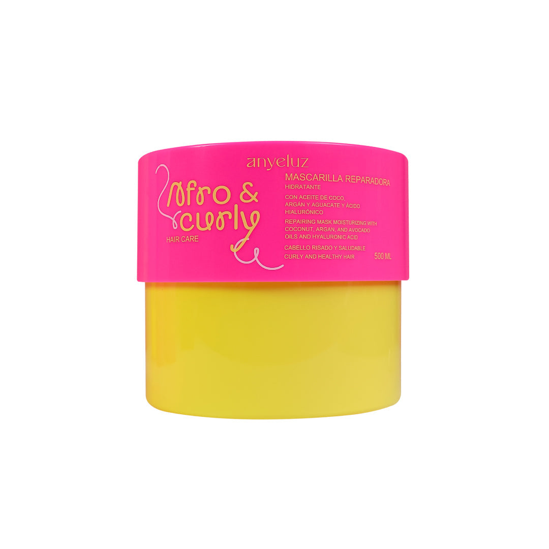 ANYELUZ MASCARILLA REPARADORA HIDRATANTE AFRO & CURLY 500ML