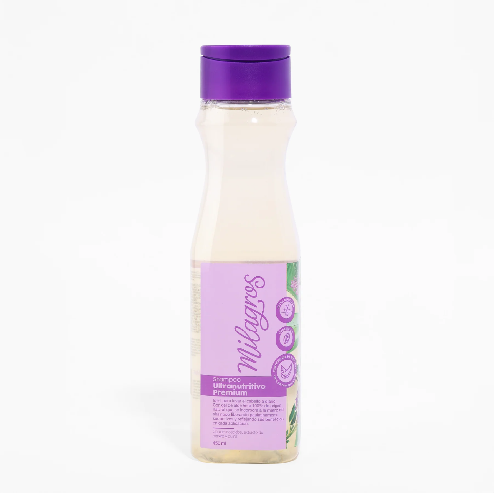 Milagros Ultra-Nourishing Shampoo 450ml 