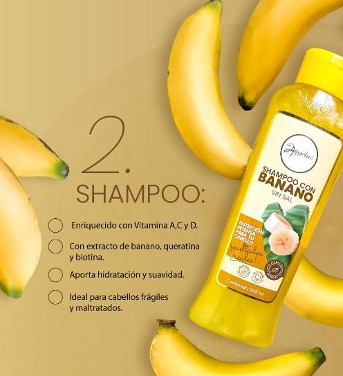 Anyeluz banana shampoo x500ml