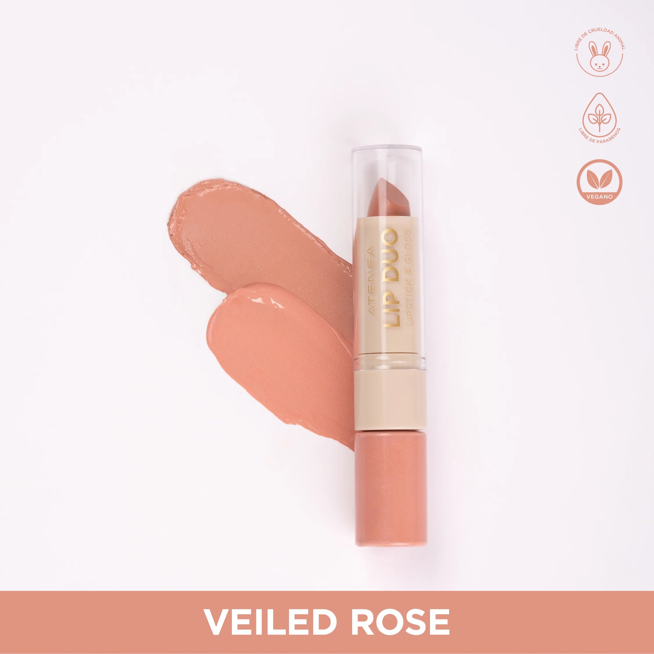 ATENEA LIP DUO LIPSTICK Y GLOSS COLLECTION