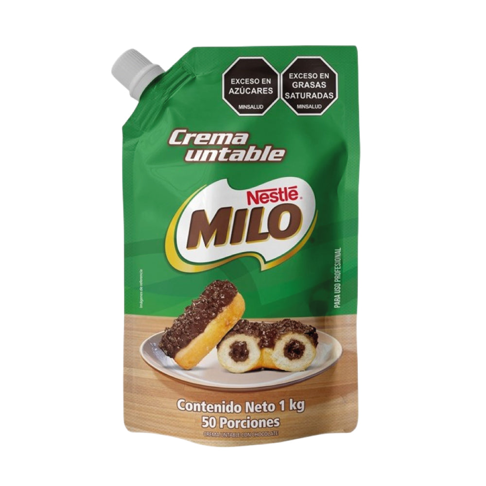 MILO Crema untable de Nestle 1 kg.