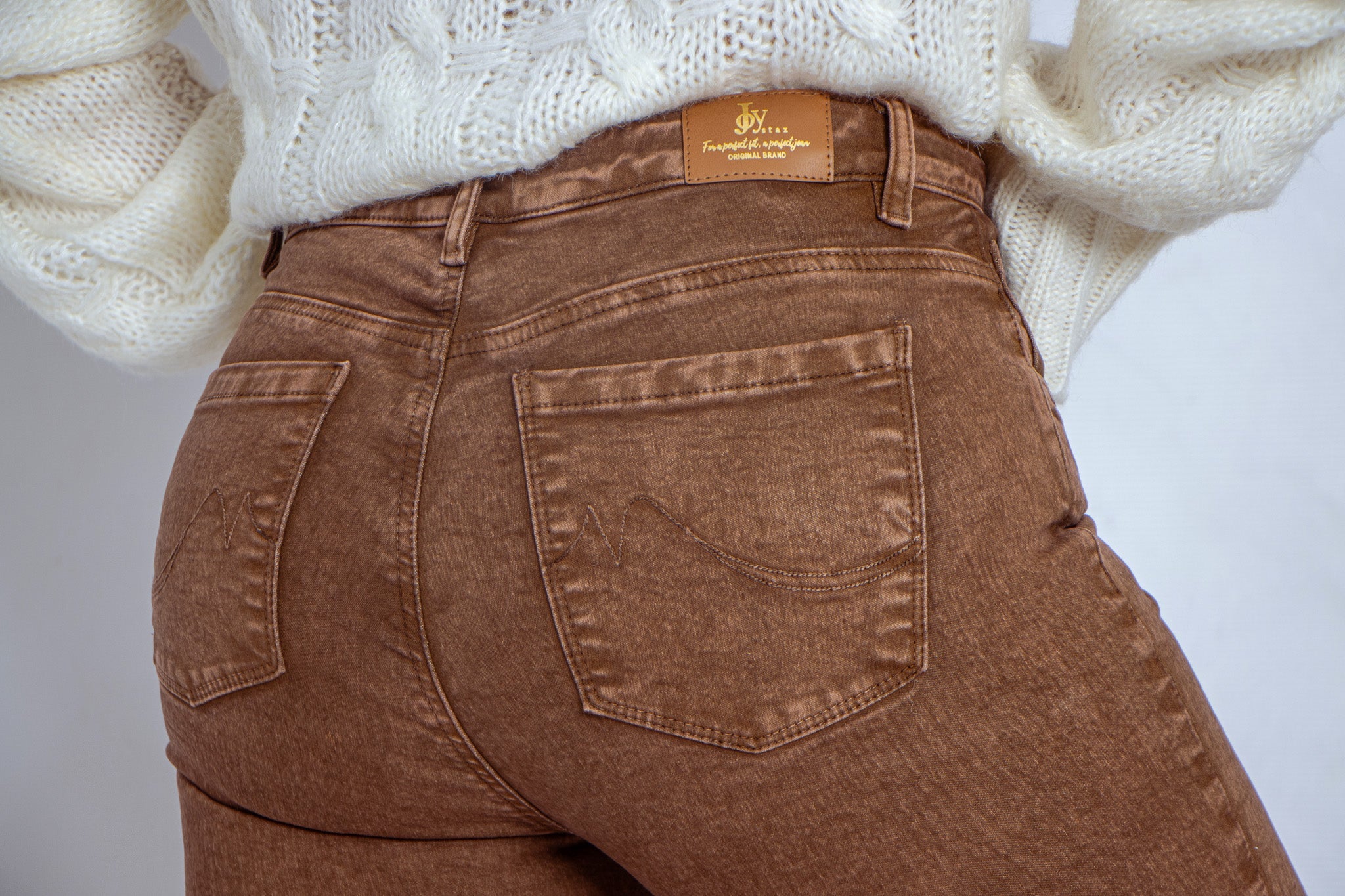 Joy Staz Colombian Jeans Skinny Clasico Tiro Alto Levanta Cola 116014 Jeans Colombianos