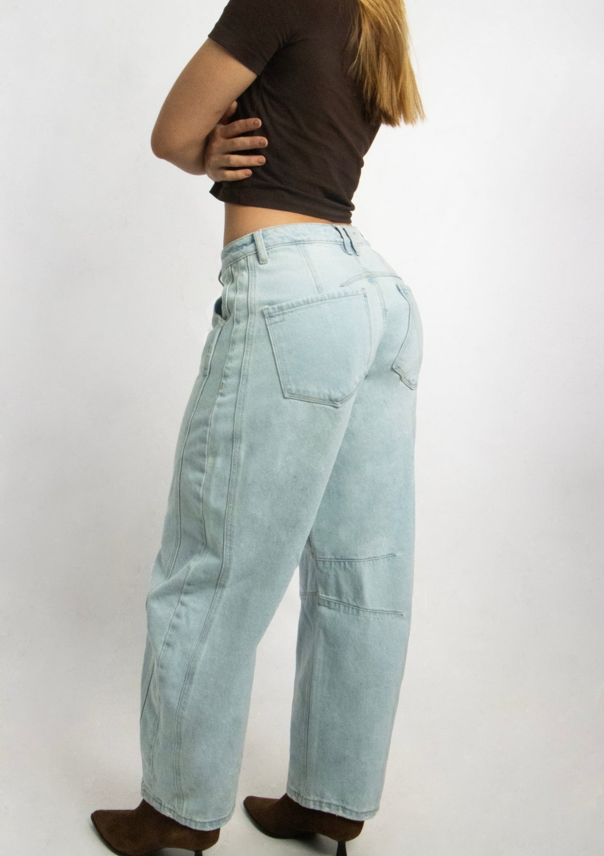 Joy Staz Colombian Jeans Barrel Jean Tono Claro 716000 Jeans Colombianos