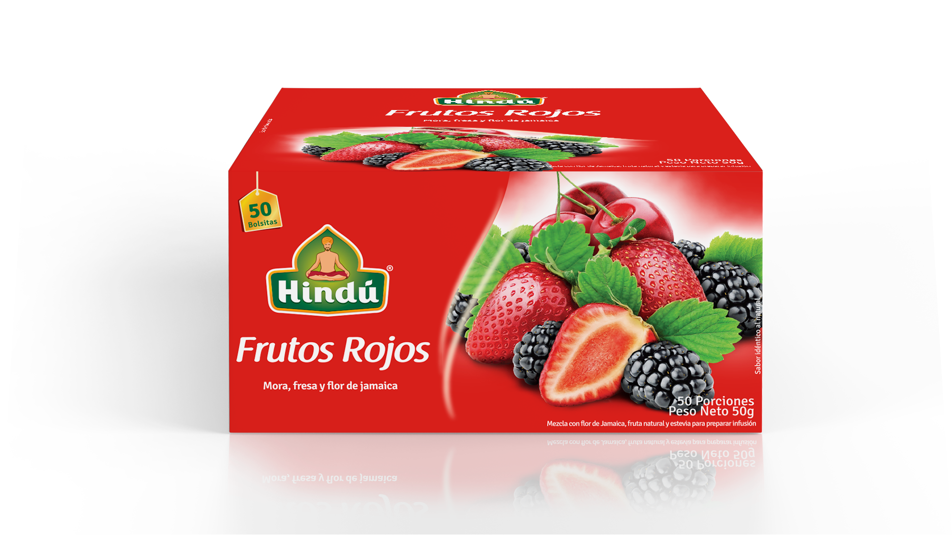 HINDU Infusion Frutal Frutos Rojos x50