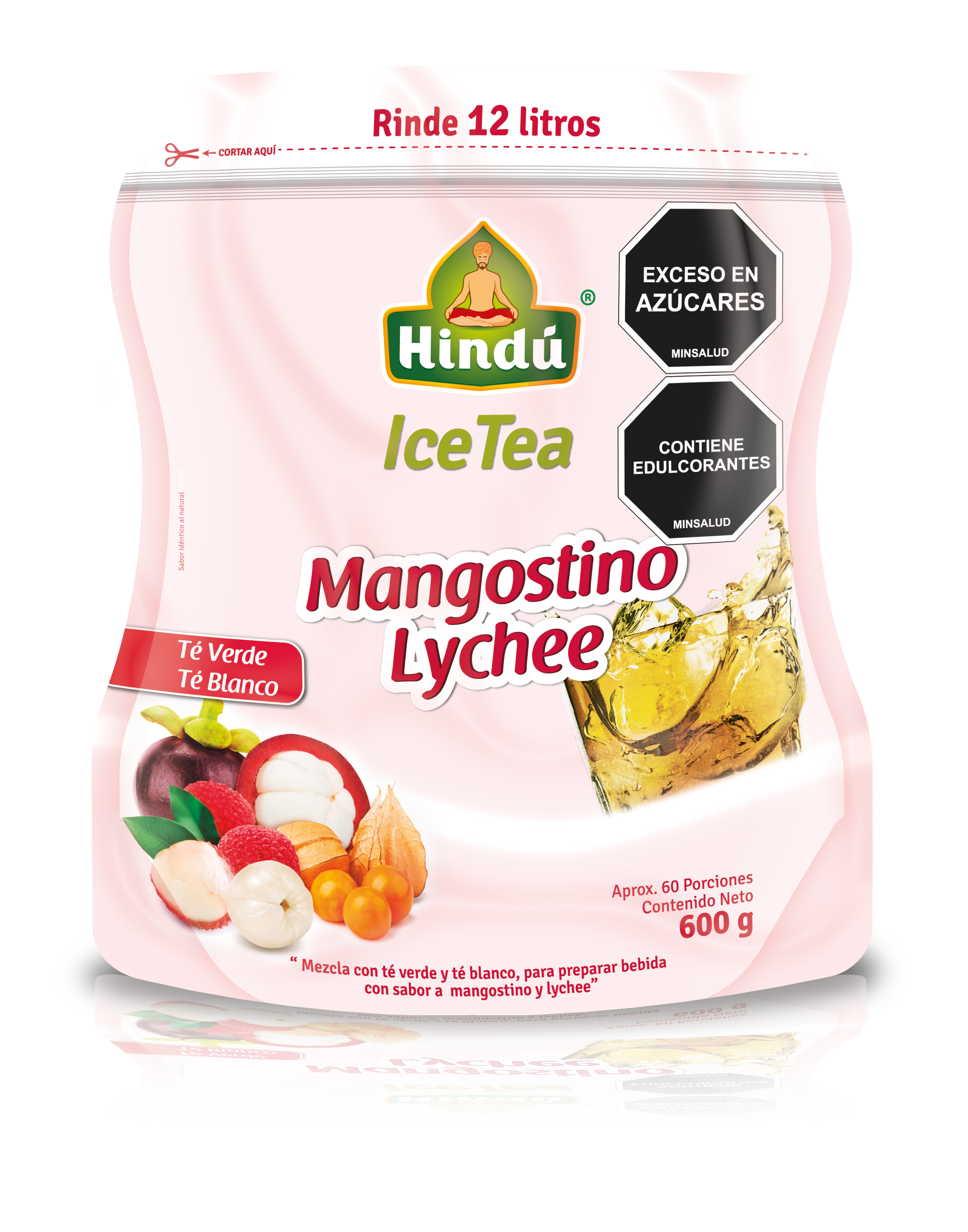 HINDU Ice Tea Mangostino Lychee x600gr