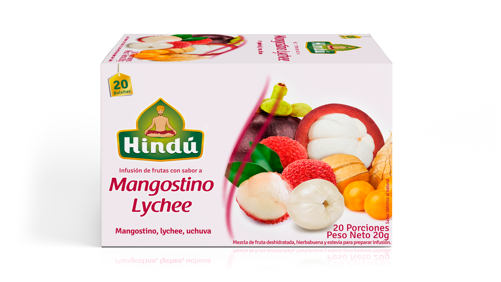 HINDU Fruity Infusion Mangosteen Lychee x20