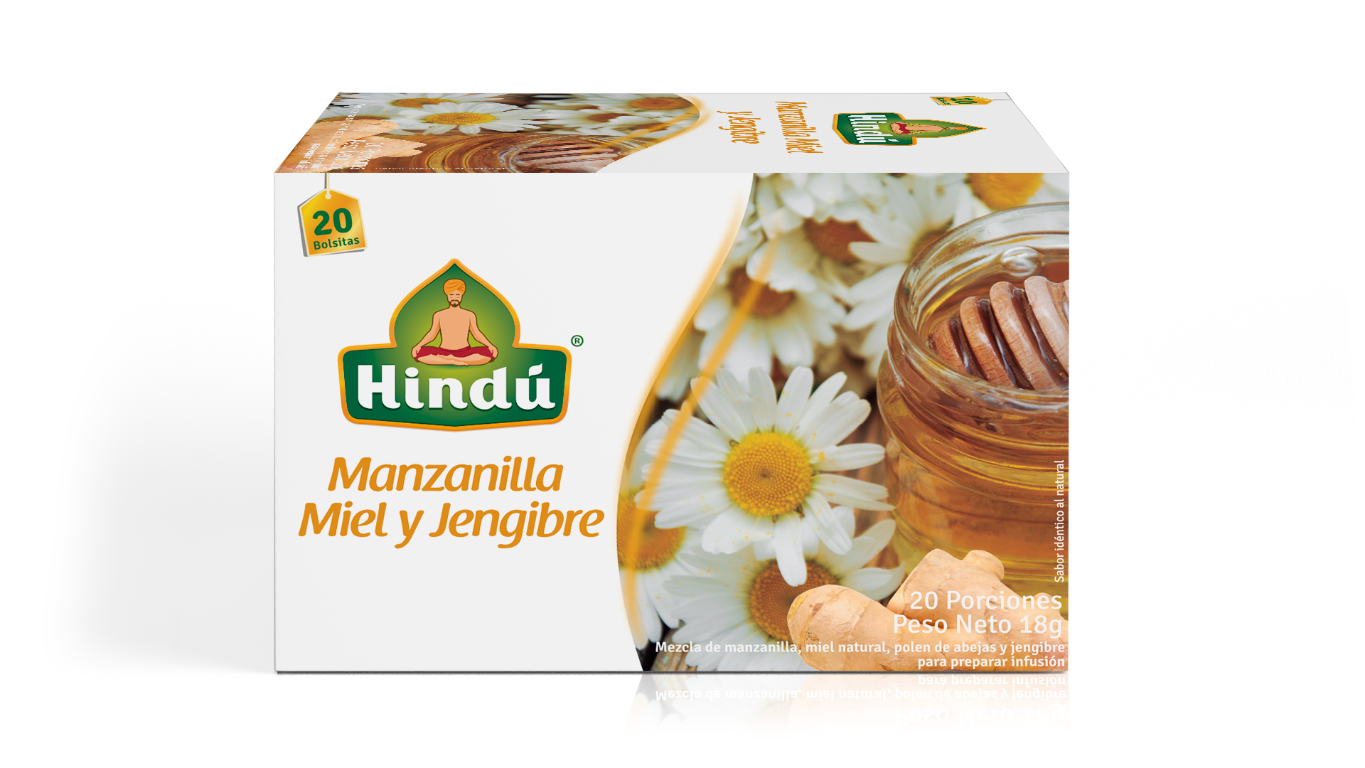Aromatica HINDU Chamomile Honey and Ginger x20 units