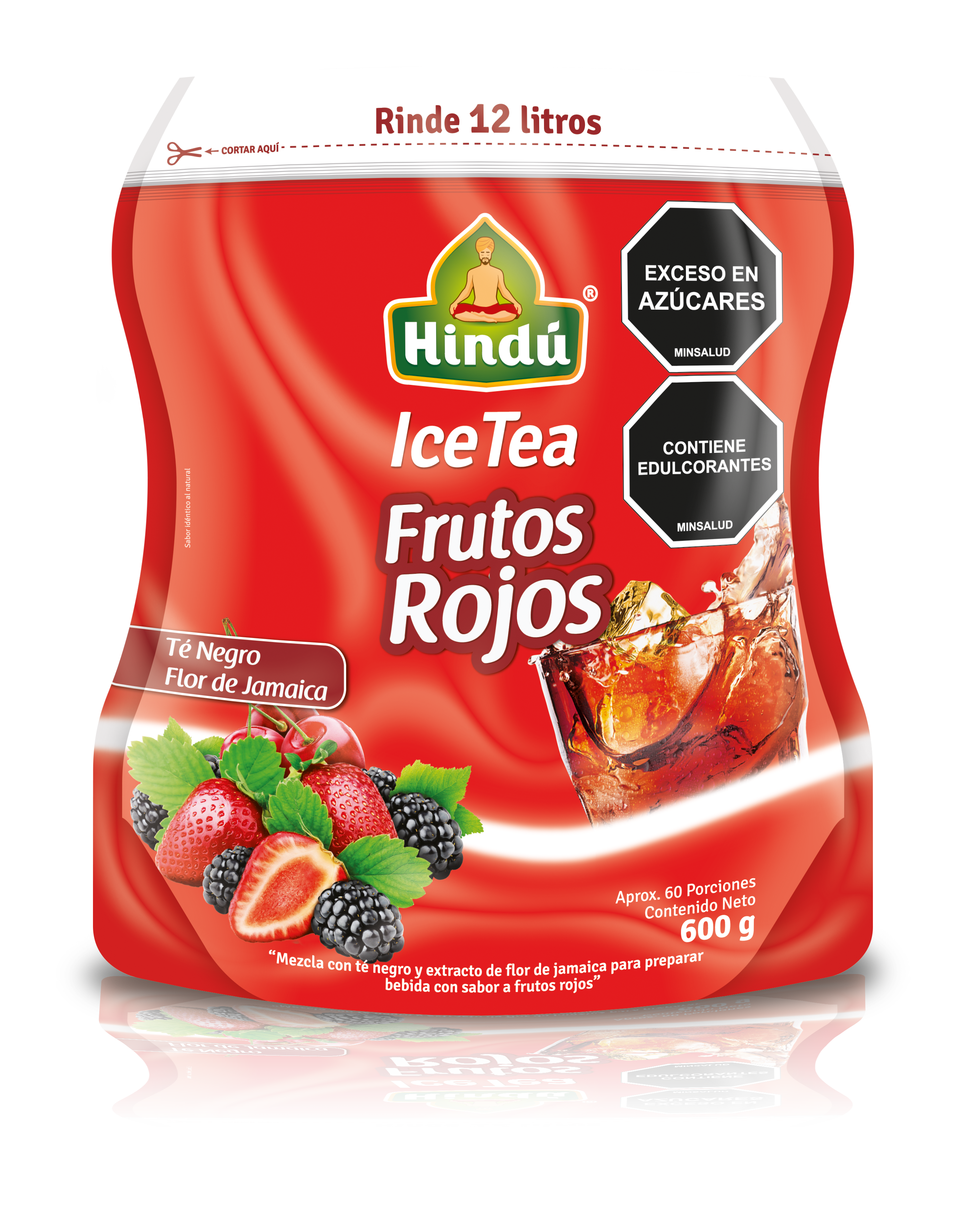 HINDU Ice Tea Red Fruits x600gr