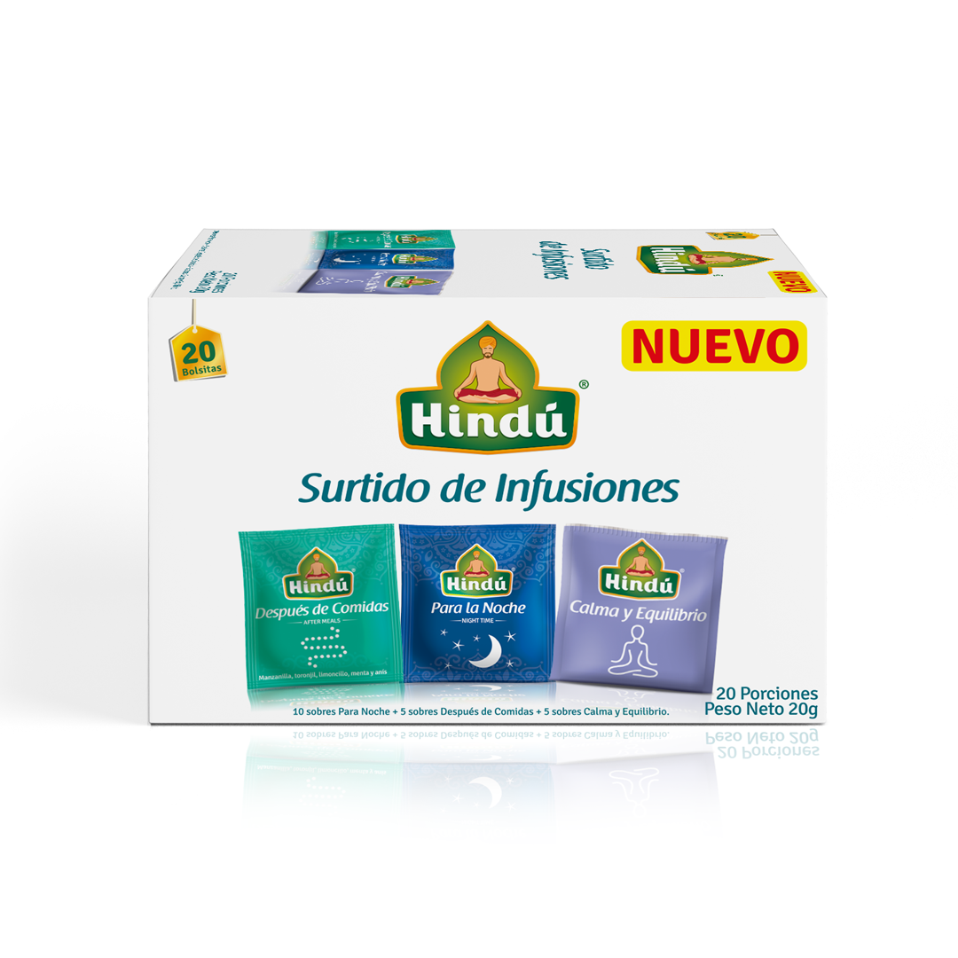 HINDU Infusion Saludable Surtida x20unidades