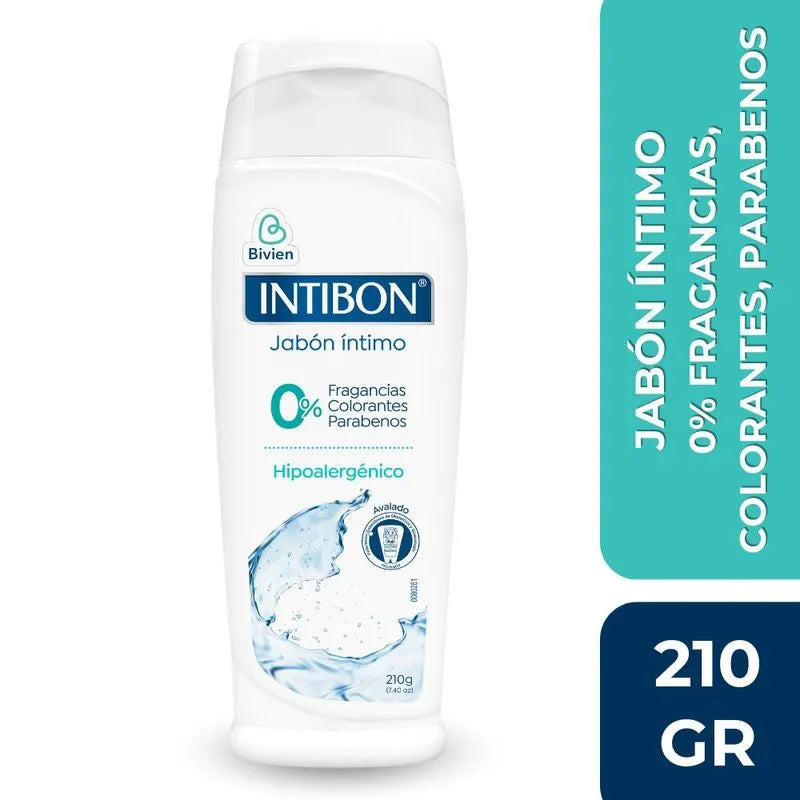 Jabon intimo INTIBON cero x210gr