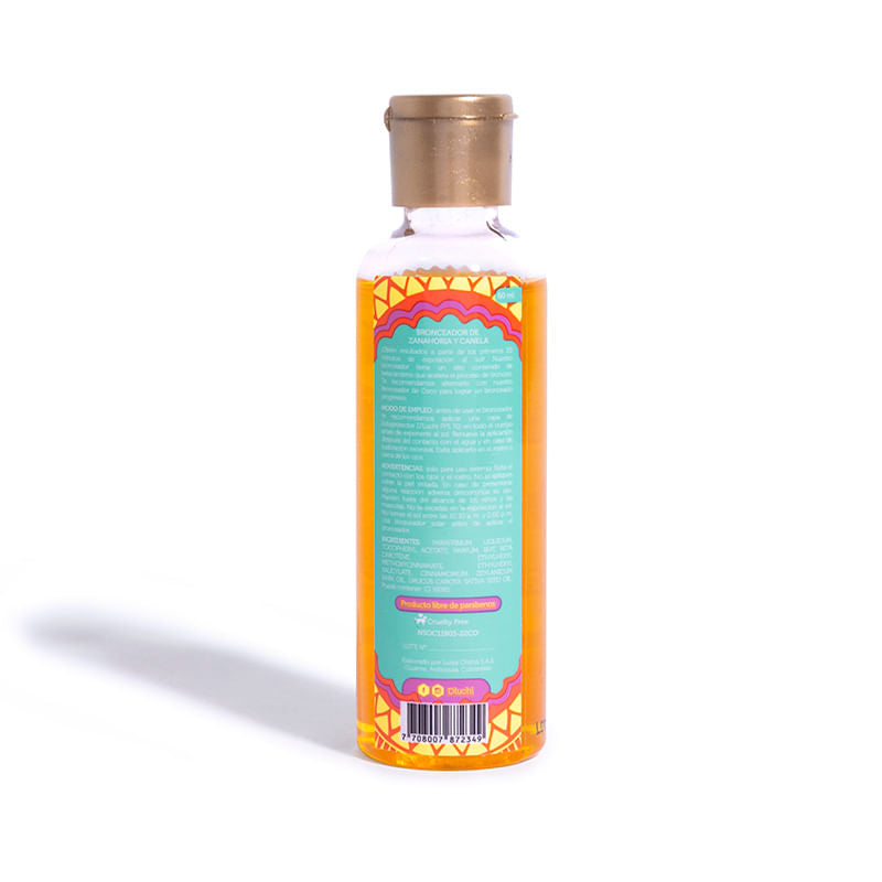 Kaba D'luchi Mini Bronceador de Zanahoria y Canela x60ml