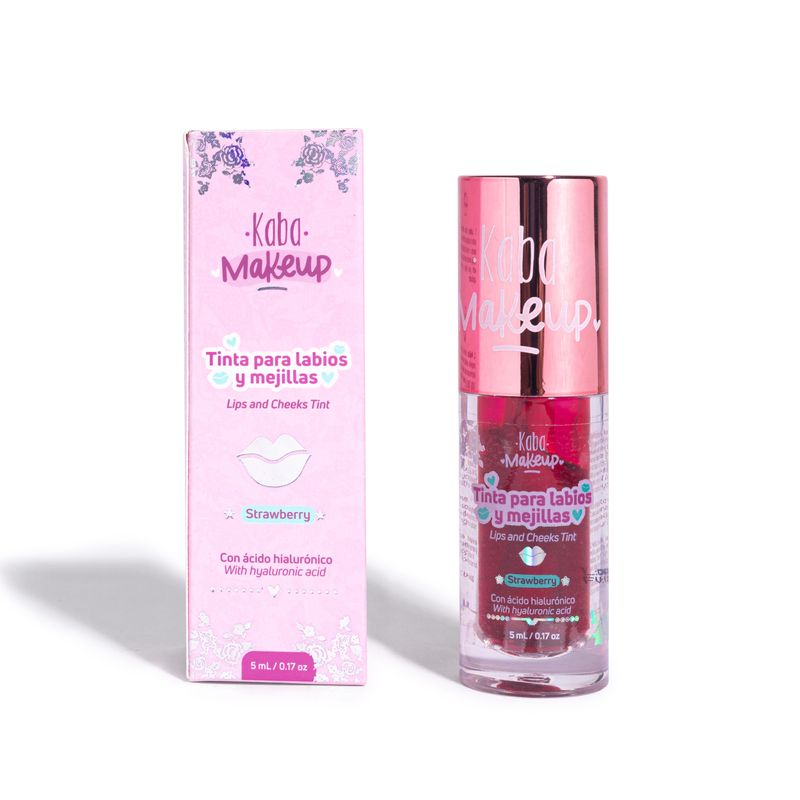 Kaba Makeup Strawberry Lip & Cheek Tint 5 ml/0.17 oz
