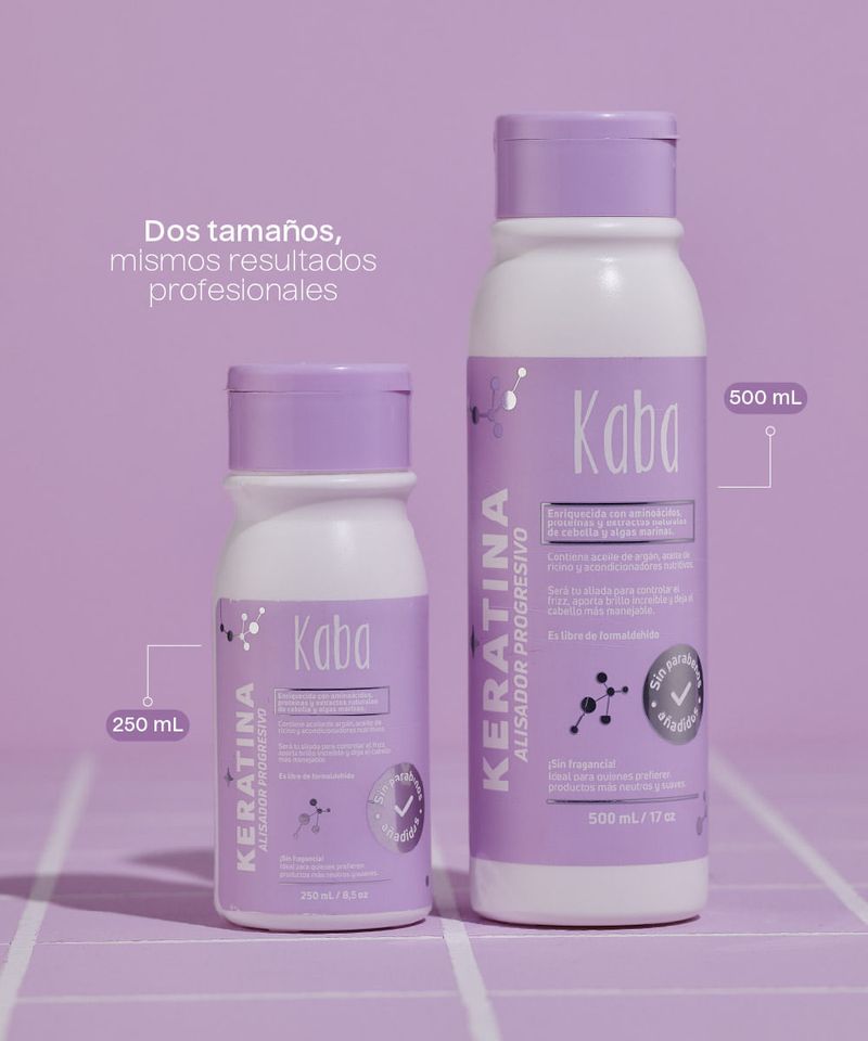 Kaba Keratina Alisador Progresivo - 250 ml
