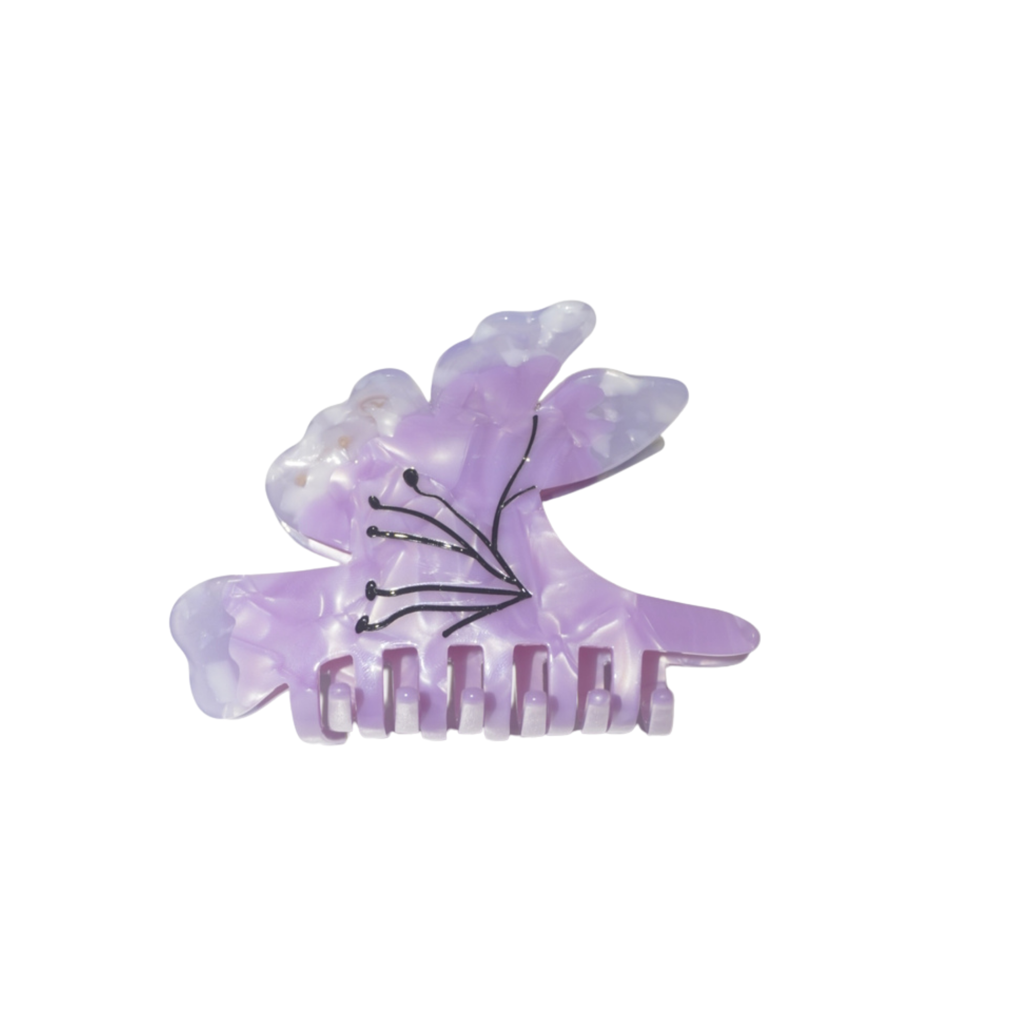Renesme Hair Clips Hogar (morado)